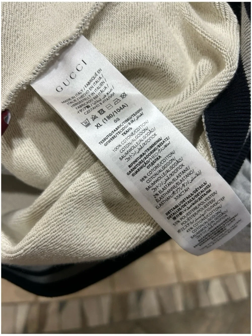 Gucci cotton interlocking G 